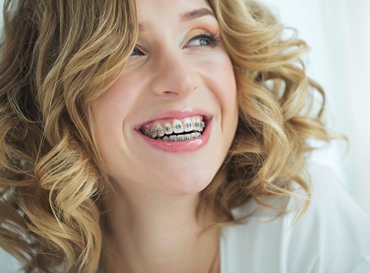 woman undergoing Six Month Smiles in Moses Lake
