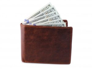 wallet of money